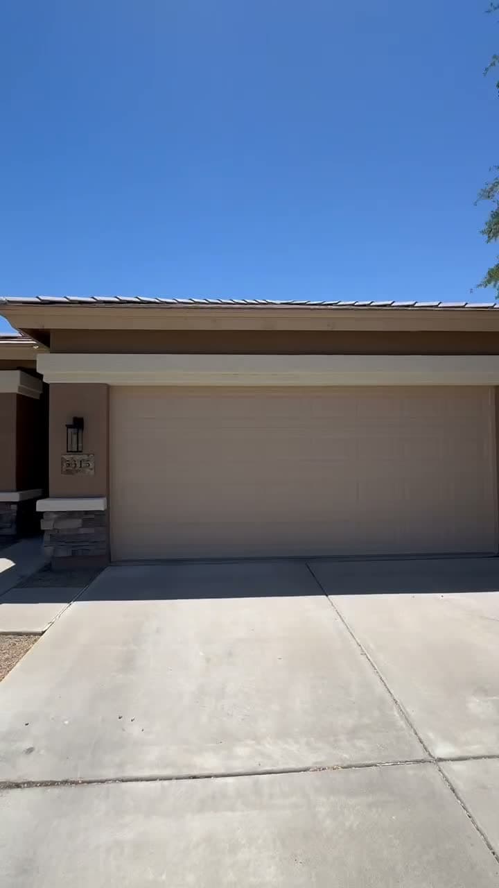 Full exterior repaint, start to finish, tap to play the job video