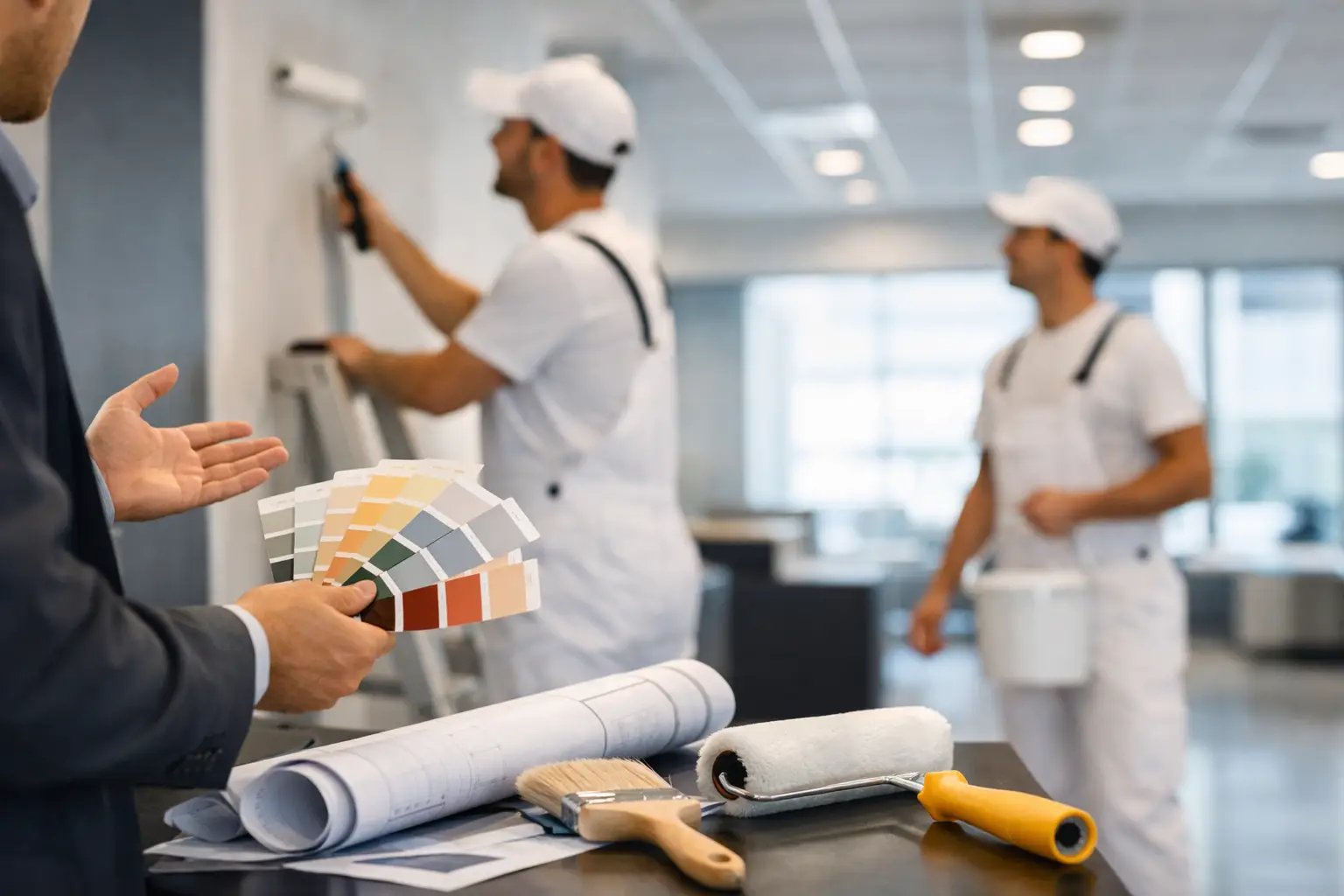 Read more about the article Choosing Commercial Interior Painting Contractors