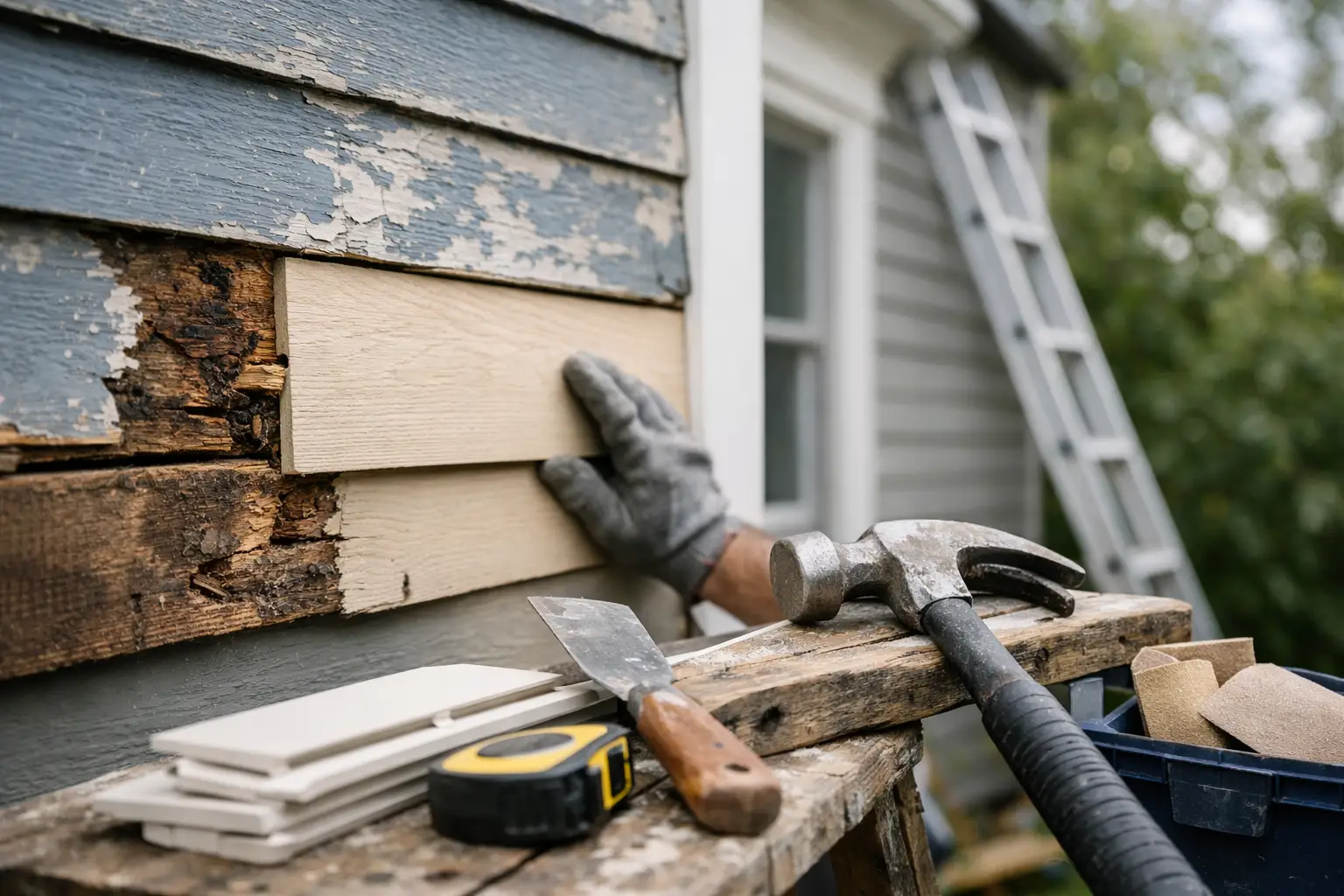 You are currently viewing Siding Repair Before Painting: What Matters