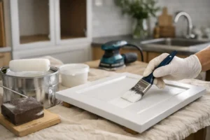 Read more about the article How to Repaint Kitchen Cabinets Right