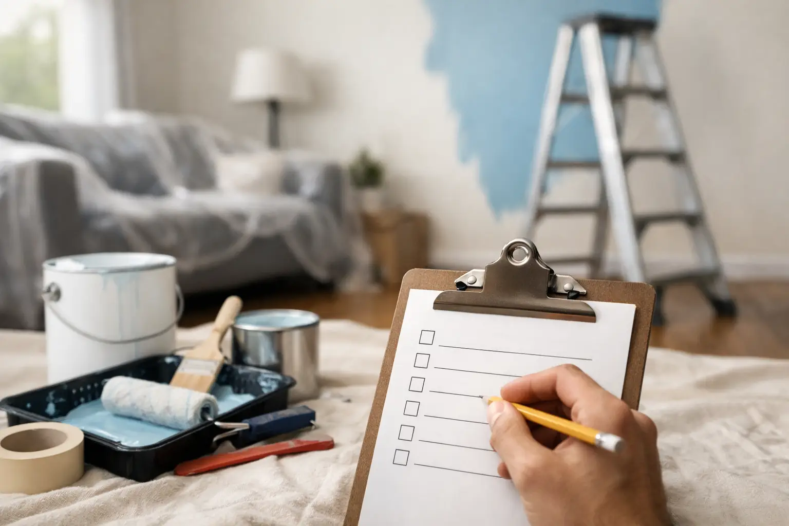 You are currently viewing Interior Painting Checklist for Homeowners